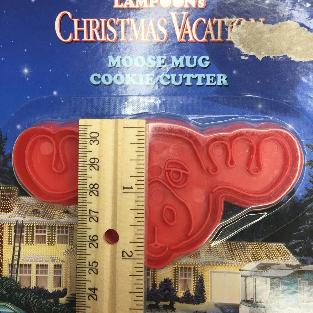 National Lampoon's Christmas Vacation Moose Mug Cookie Cutter Griswolds Red Holi